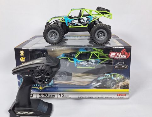 REMOTE CONTROL RECHARGEABLE 4 WHEEL MONSTER TRUCK SMALL