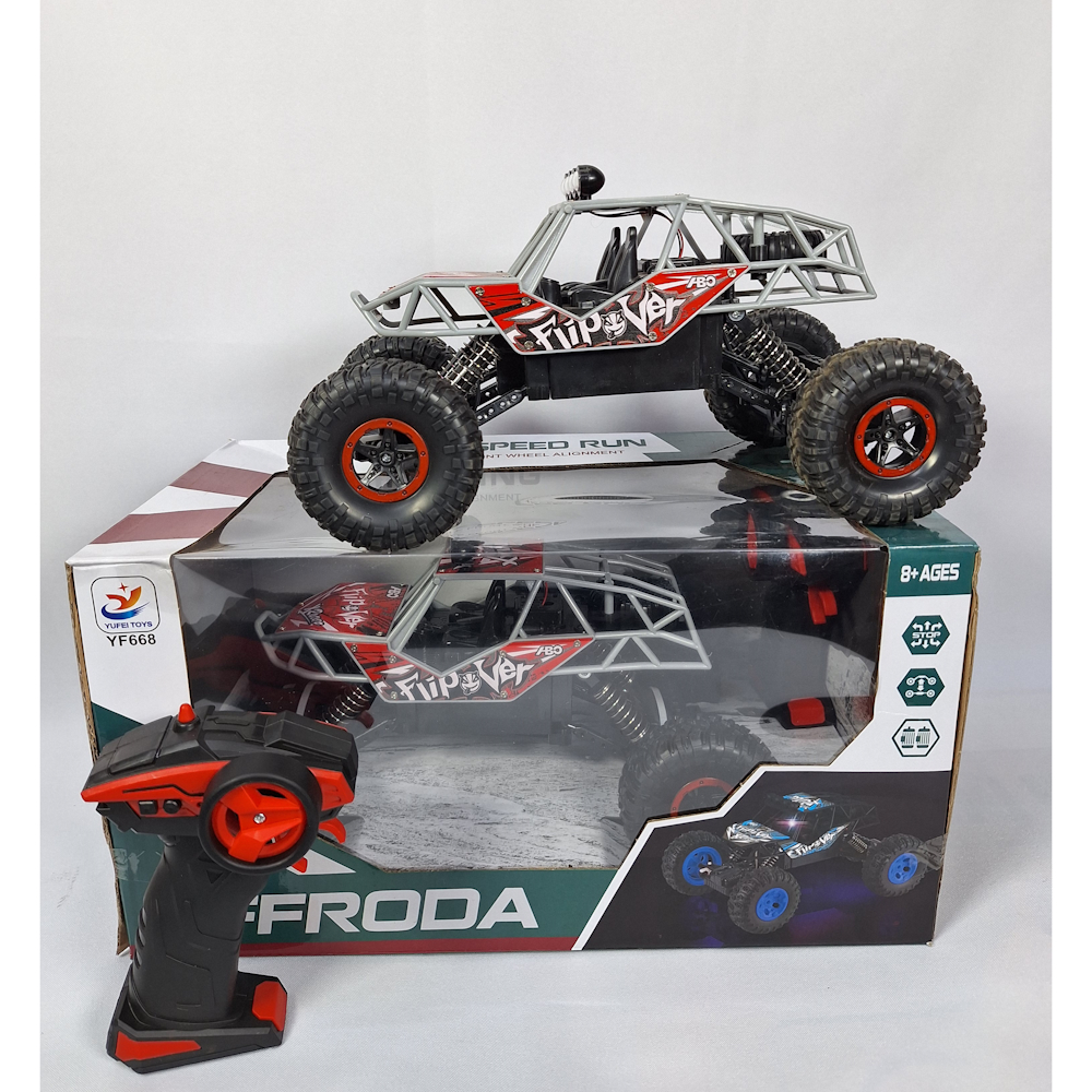 REMOTE CONTROL RECHARGEABLE 4 WHEEL MONSTER TRUCK BIG