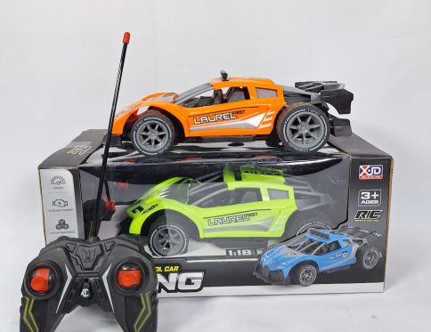 REMOTE CONTROLLED RECHARGEABLE RACING CAR