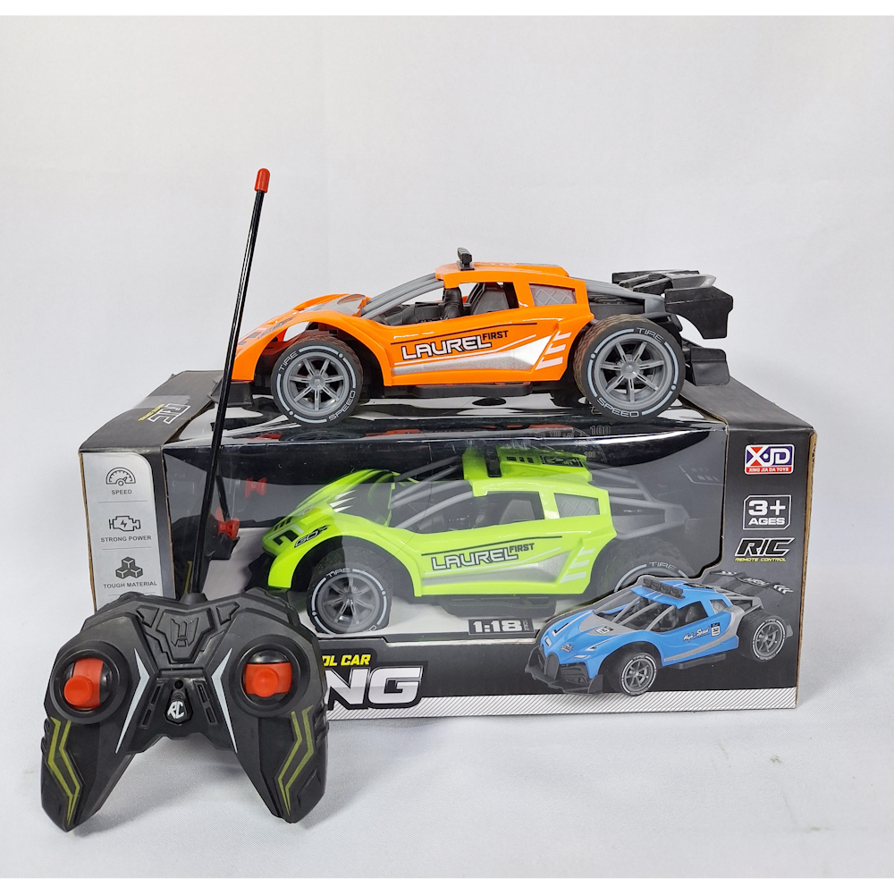 REMOTE CONTROLLED RECHARGEABLE RACING CAR