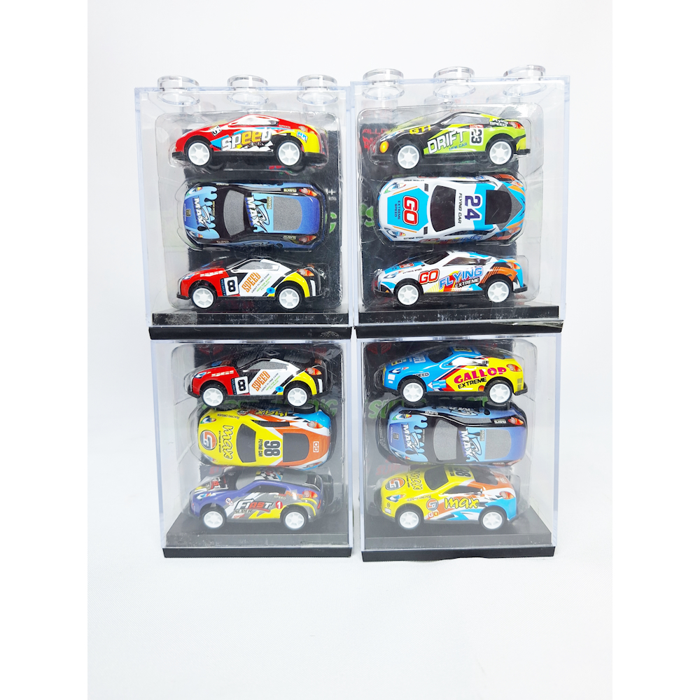 3 BOYS  SPORTS CAR IN 1 PACK